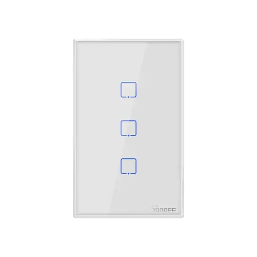 SONOFF TX_ T0_ US_ 3C_ White Series WiFi Wall Switches