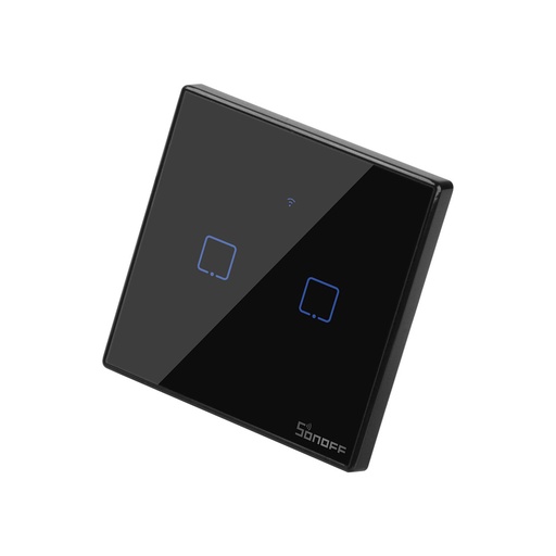 SONOFF TX_ T3_ UK_ 2C_ Black Series WiFi Wall Switches